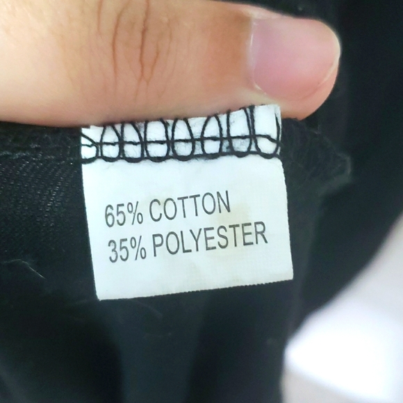 XXL Black Maxi Dress with Pockets - Picture 5 of 7